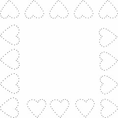  Digital paper, heart paper, seamless paper, seamless pattern, pattern, boho, boho pattern, paper