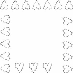 Obraz premium Digital paper, heart paper, seamless paper, seamless pattern, pattern, boho, boho pattern, paper