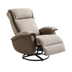 Serene Solace Recliner on white background,png