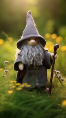scarecrow in the garden