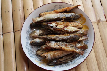 grilled fish on a plate