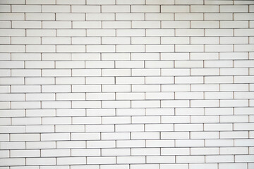 white brick wall texture for background