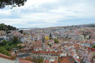 Obraz premium Lisbona, veduta