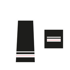 Galon de l'armée de terre française, police nationale, major de police