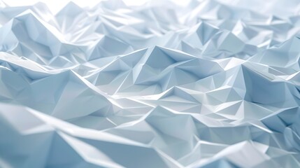 Naklejka premium Captivating 3D Crystal Pyramid Landscape with Shimmering Holographic Surfaces