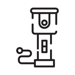 Adventure Bright Diving Line Icon