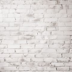 White brick wall, background, wallpaper