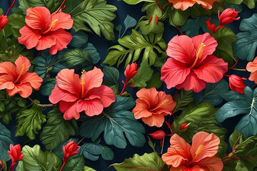 Hibiscus star. Advertising signs. Product design. Product sales. Product code.