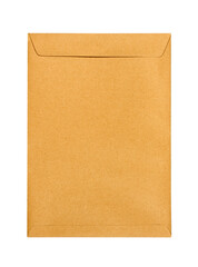 brown envelope on white