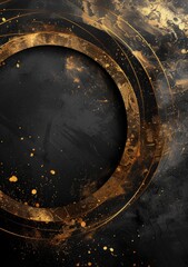 Abstract background with rings, Lance, and circles for design and presentation	
