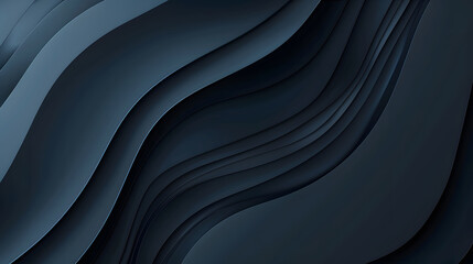 gray blue black abstract gradient Background. Generative AI.