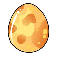 Egg illustration design 