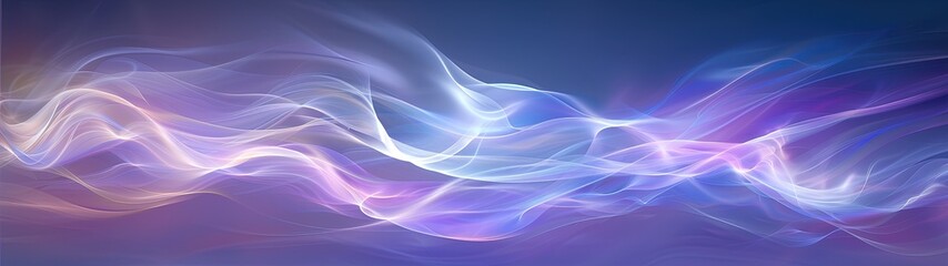 Fototapeta premium Intriguing abstract backdrop featuring intricate patterns formed by the blending of soft white and muted lavender tones