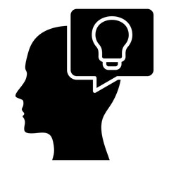 Thought Leadership  Icon Element For Design