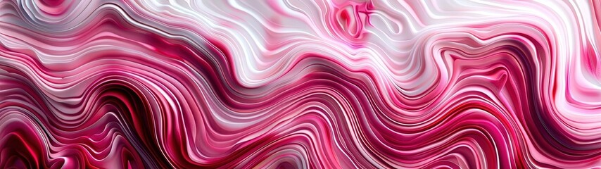 Mesmerizing abstract backdrop crafted from white and magenta hues, showcasing intricate patterns and subtle gradation.