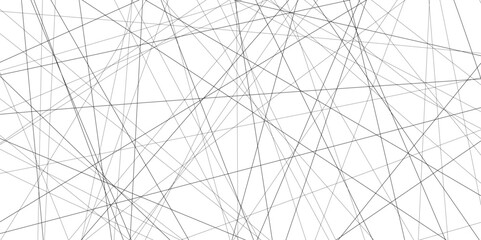Black and white abstract random chaotic liens background. Geometric lines with banner design Transparent PNG available Abstract grey and silver random.	
