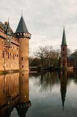 Medieval Castle de Haar in Haarzuilens, Holland