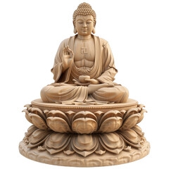 Craft an artistic depiction of Buddha