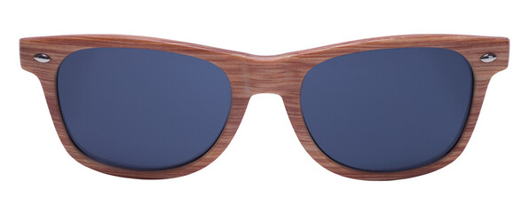 Wood Sunglasses Cut Out