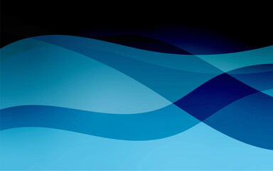 3D modern wave curve, abstract background. Luxurious background cut from paper