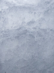 Ice. Fine crushed ice. Ice surface texture