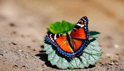 Fototapeta na wymiar A colorful butterfly 2 (22)