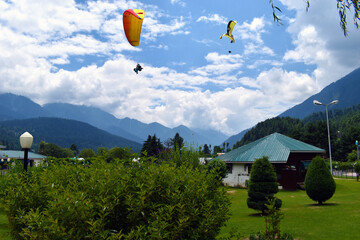 Beautiful view in the month of june 2020, at Kashmir,India.