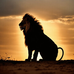 Lion Silhouette