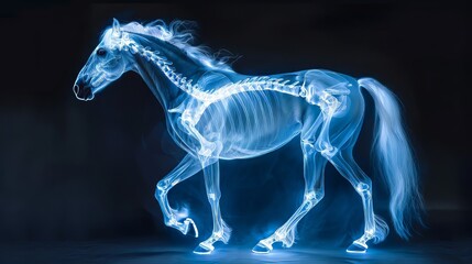 Horse In X-Ray