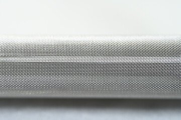 Crafted in Stainless: A Close-Up of a Beautiful Fuel Cock Mesh: Capturing the Beauty of a Petrol Tap, Petcock, Fuel Cock's Stainless Mesh Filter Screen