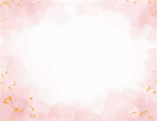 Abstract Pink Watercolor Background Texture