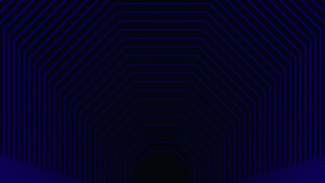 Abstract black and white pattern forms a visually captivating and intricate design with intersecting lines, creating a three-dimensional illusion and adding depth and dimension