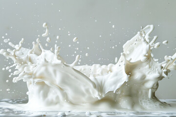 Ethereal Dance of Milk
