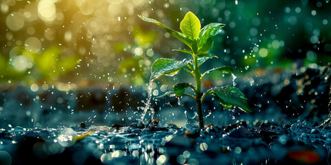 Symphony of Growth: A Tiny Life Emerges