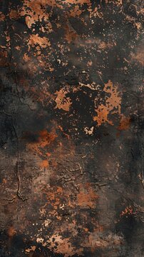 rustic aged patina on metal surface