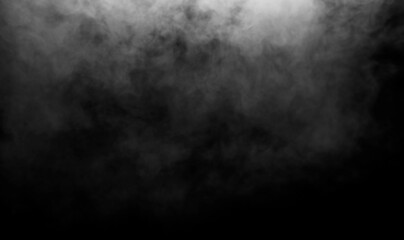 moody black and white smoke background	