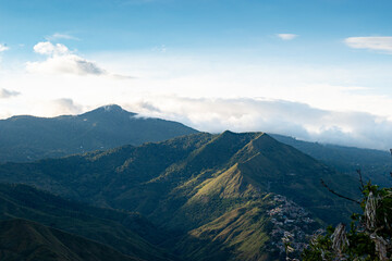 Fototapeta premium mountains and clouds