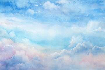 Fototapeta premium Sky Blue Wash: Pale blue tones resembling a clear sky, ideal for creating a serene and airy atmosphere. 