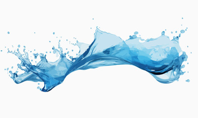 Р”РѕСЃС‚СѓРїРЅРёР№ РїСЂРѕР·РѕСЂРёР№ PNG Water splash isolated vector style with transparent background illustration