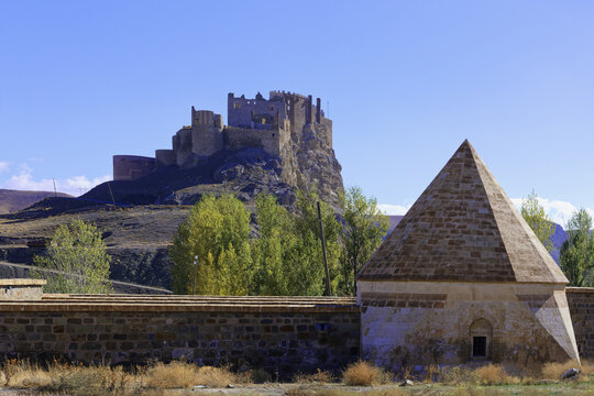 Hosap Castle dating from the 17th century, Van Province, Turkey