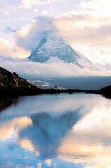 Landscape in the Alps
