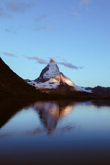 Landscape in the Alps