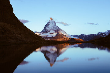 Landscape in the Alps