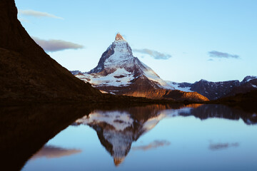 Landscape in the Alps