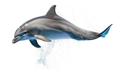 dolphin isolated on transparent