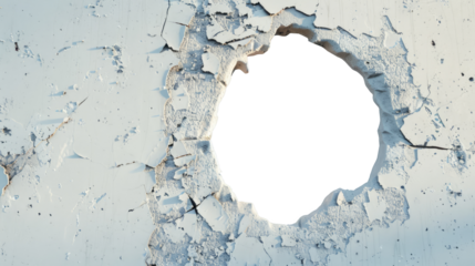 hole in a wall