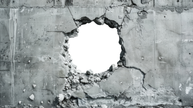 hole in a wall