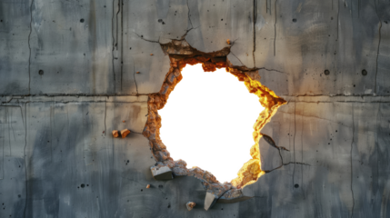 hole in a wall