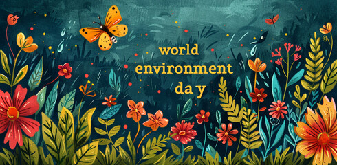 Earth Day concept. Make everyday earth day, go green. Vector illustration on the theme of saving the planet for social poster, banner, card