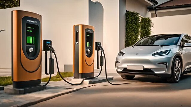 Electric charging stations at home are a step towards a greener society, where electric vehicles are powered by green energy, which helps protect the environment and reduce CO2 emissions.